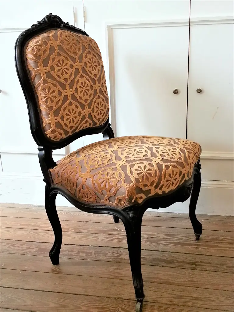 Chaise Napoléon III (velours)