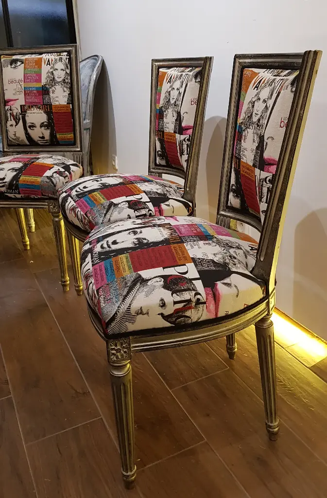 Chaise LOUIS XVI " Madona"( vendu par deux )