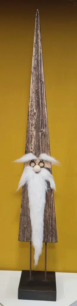 Père Noël ( 111 cm chêne et noyer )